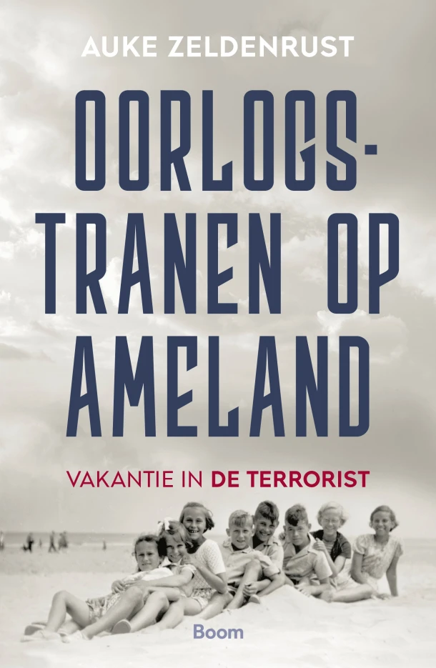 Oorlogstranen op Ameland – Auke Zeldenrust – boek cover
