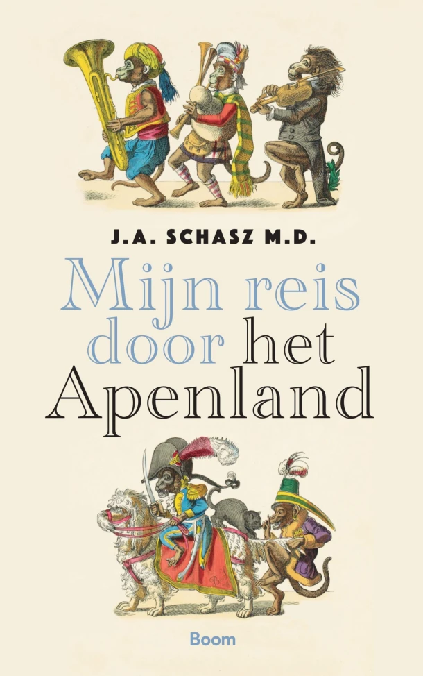 Mijn reis door het Apenland – J.A. Schasz M.D. – boek cover