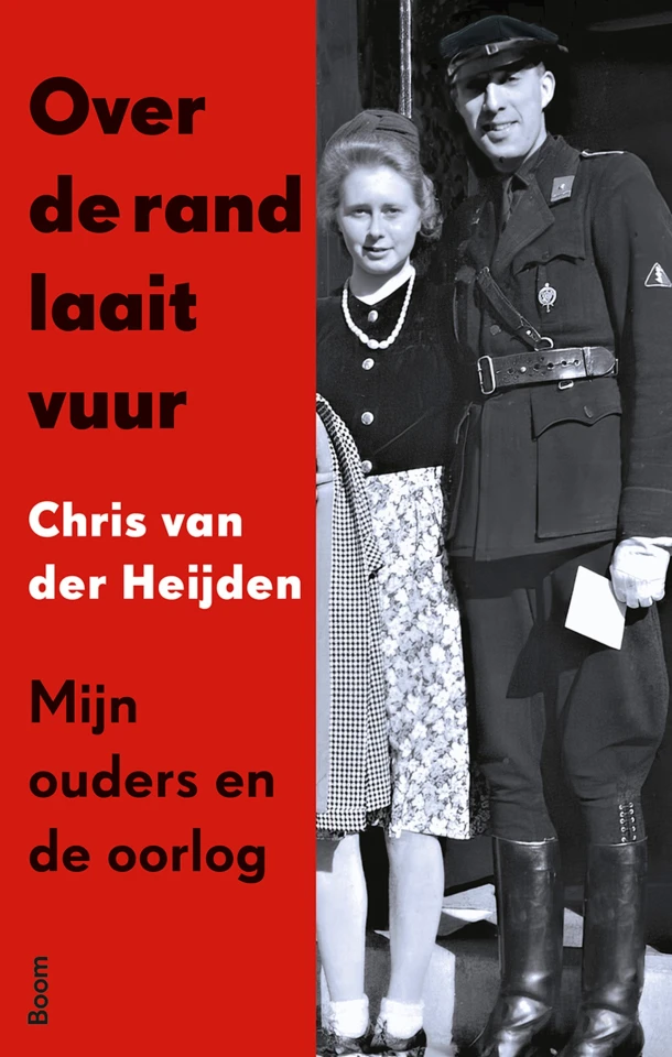 Over de rand laait vuur – Chris van der Heijden – boek cover