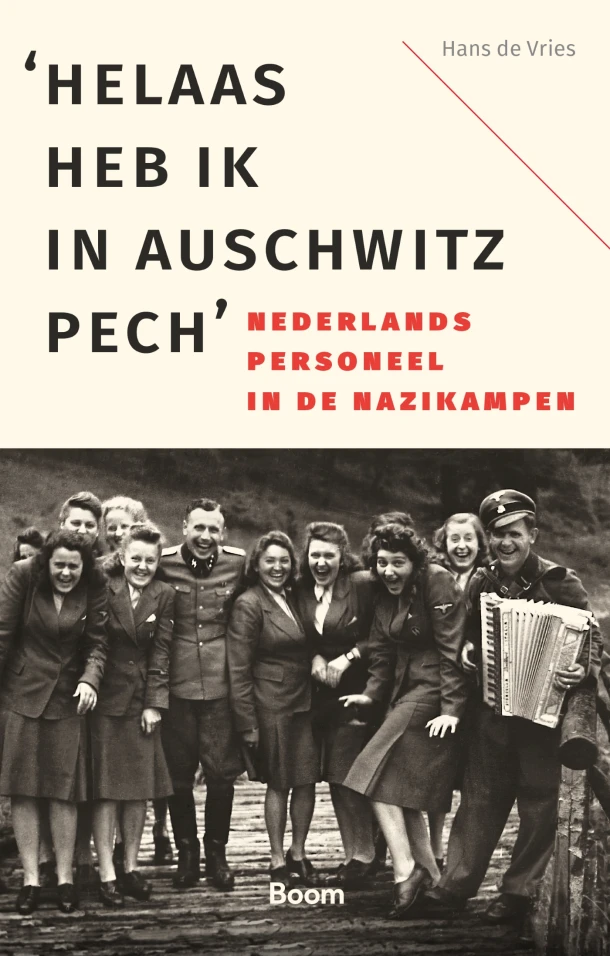 'Helaas heb ik in Auschwitz pech' – Hans de Vries – boek cover