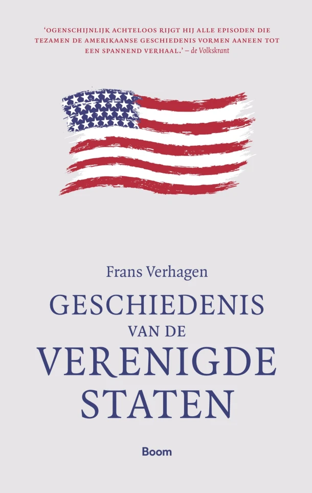 Geschiedenis van de Verenigde Staten – Frans Verhagen – boek cover