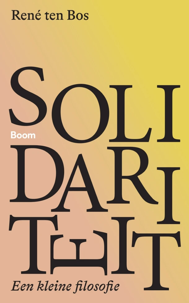 Solidariteit – René ten Bos – boek cover