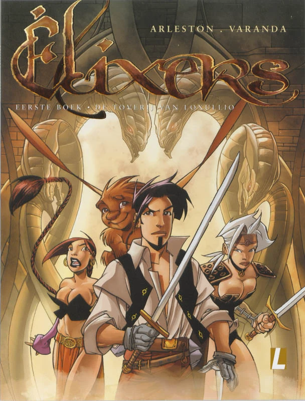 De toverij van Loxullio – boek cover