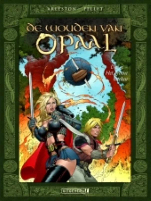 Het groene litteken – Christophe Arleston – boek cover