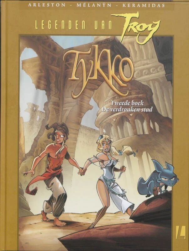 De verdronken stad – Christophe Arleston – boek cover