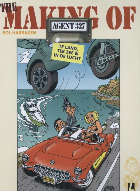 The making of agent 327 – Pol Habraken – boek cover