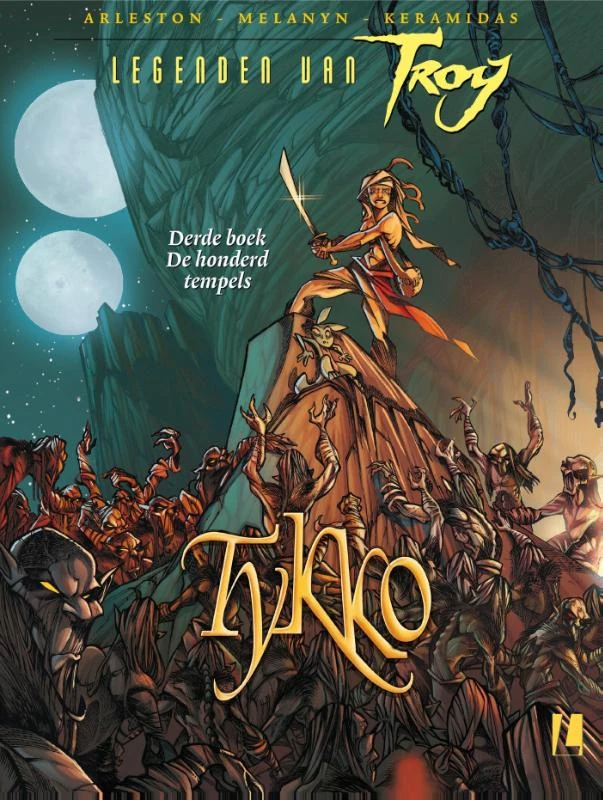 3 de honderd tempels – Arleston – boek cover