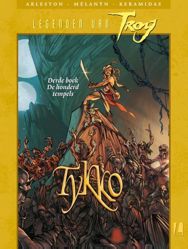 3 de honderd tempels – Christophe Arleston – boek cover