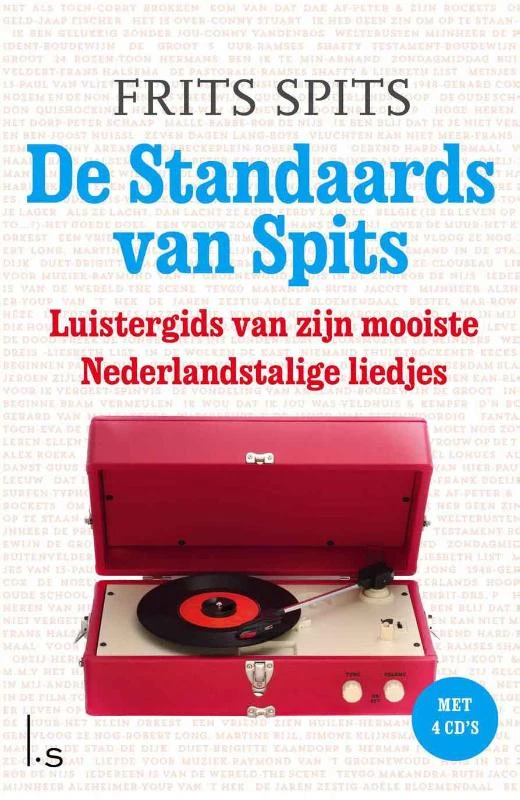 De Standaards van Spits + 4 cd's – Frits Spits – boek cover