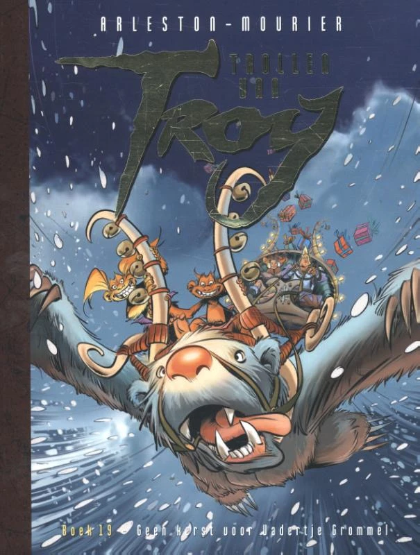Geen kerst voor vadertje Grommel – Christophe Arleston – boek cover