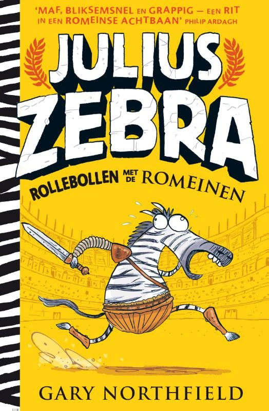 Rollebollen met de Romeinen – Gary Northfield – boek cover