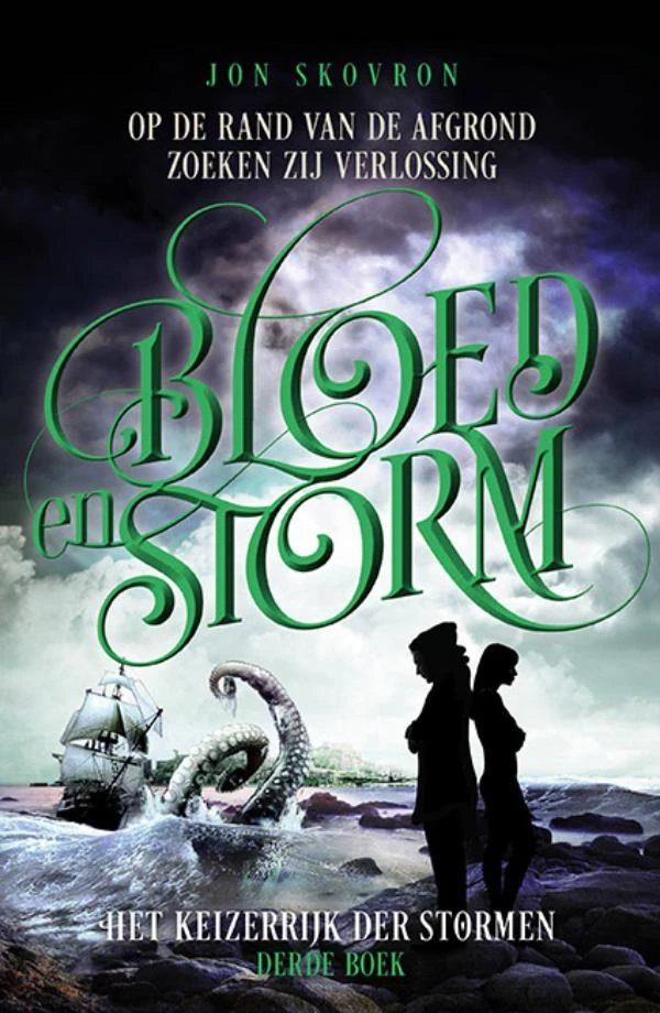 Bloed en Storm – Jon Skovron – boek cover