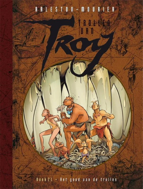 Het goud van de trollen – Christophe Arleston – boek cover