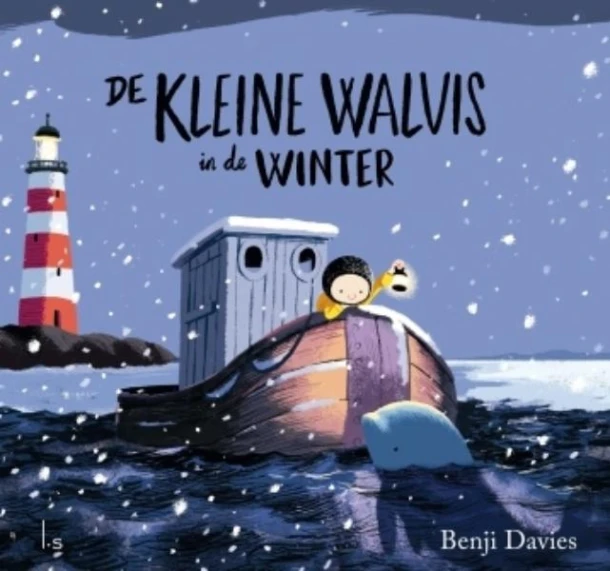 De kleine walvis in de winter – Benji Davies – boek cover