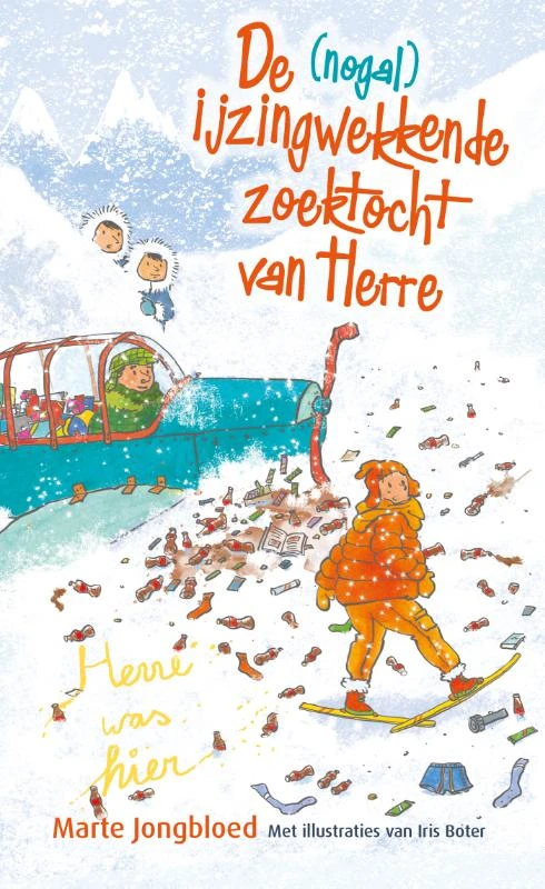 De (nogal) ijzingwekkende zoektocht van Herre – Marte Jongbloed – boek cover