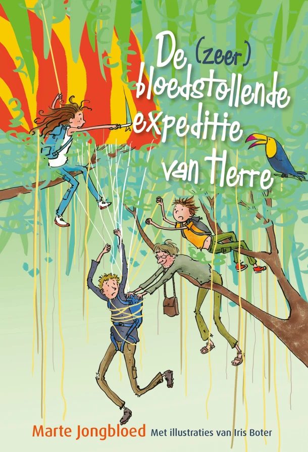 De (zeer) bloedstollende expeditie van Herre – Marte Jongbloed – boek cover