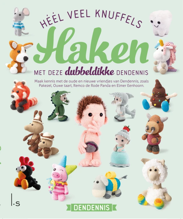Héél veel knuffels haken – Dendennis – boek cover