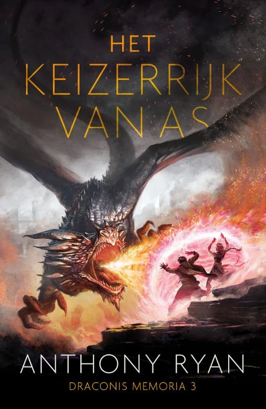 Het Keizerrijk van As – Anthony Ryan – boek cover