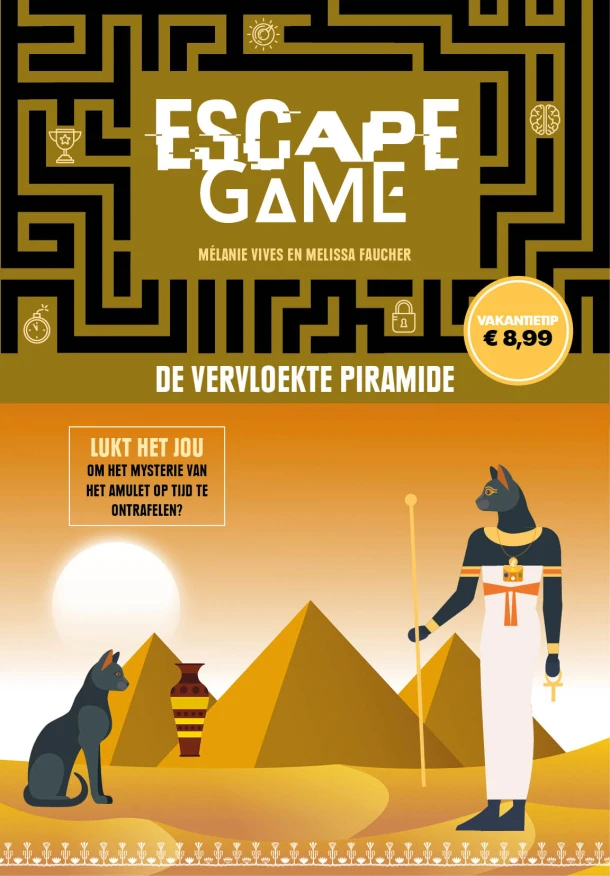 De vervloekte piramide – Erwan Giacometti – boek cover