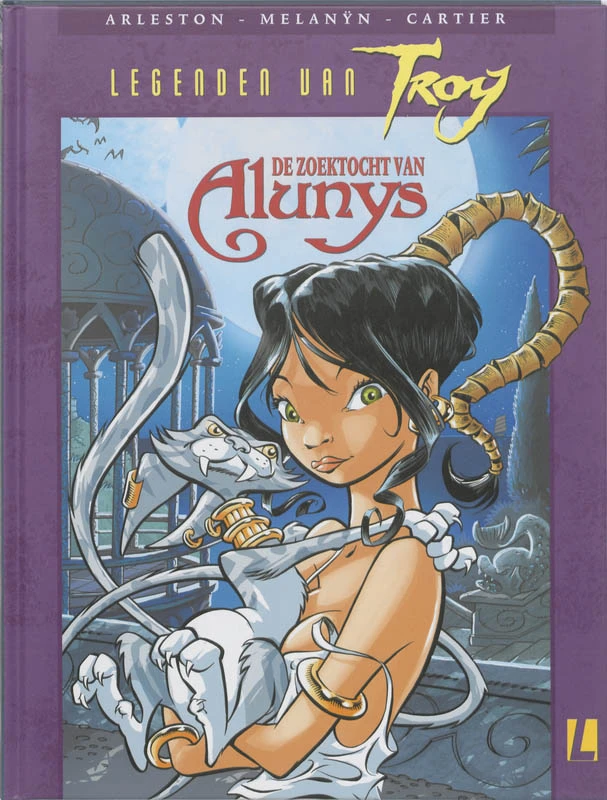 De zoektocht van Alunys – Christophe Arleston – boek cover