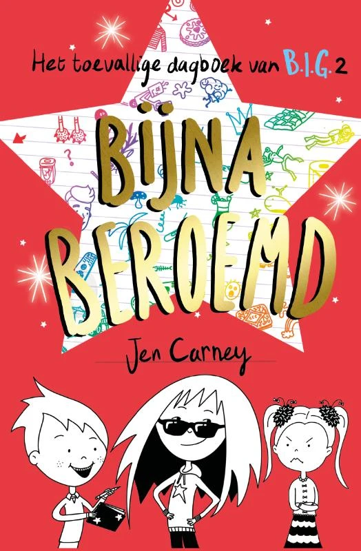 Bijna beroemd – Jen Carney – boek cover