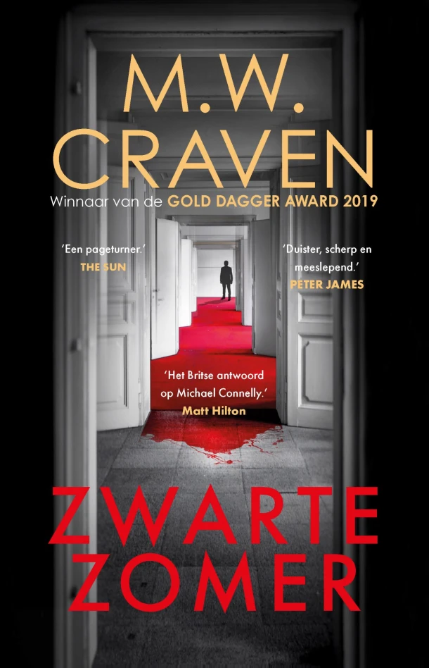 Zwarte zomer – M.W. Craven – boek cover