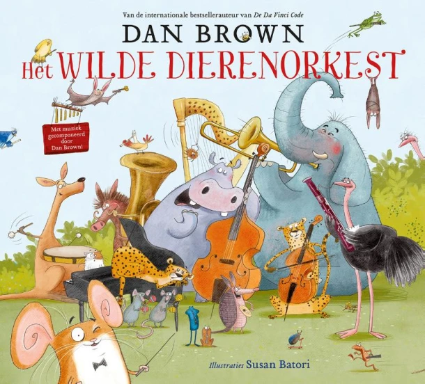 Het wilde dierenorkest – Dan Brown – boek cover