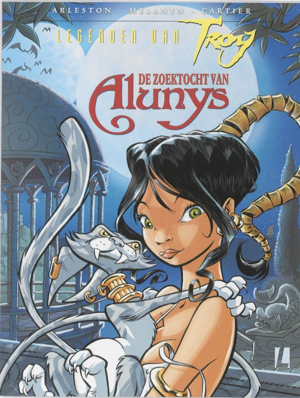 De zoektocht van Alunys – Christophe Arleston – boek cover