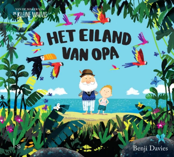 Het eiland van opa – Benji Davies – boek cover