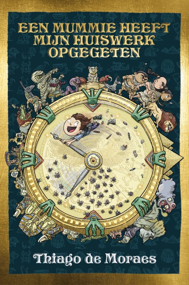 Een mummie heeft mijn huiswerk opgegeten – Thiago de Moraes – boek cover