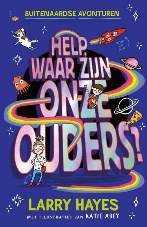 Help waar zijn onze ouders – Larry Hayes – boek cover