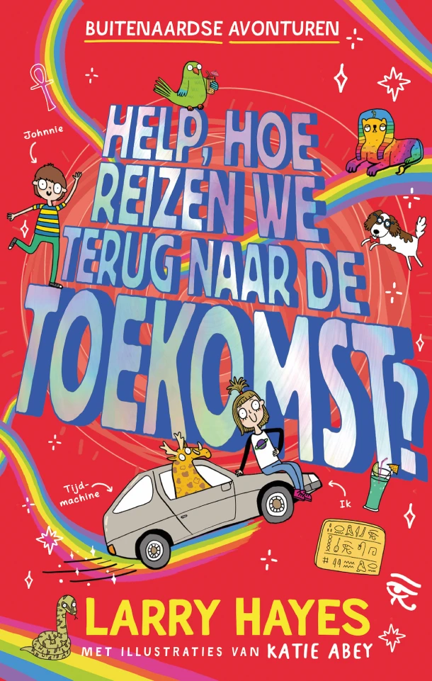 Help hoe reizen we terug naar de toekomst – Larry Hayes – boek cover