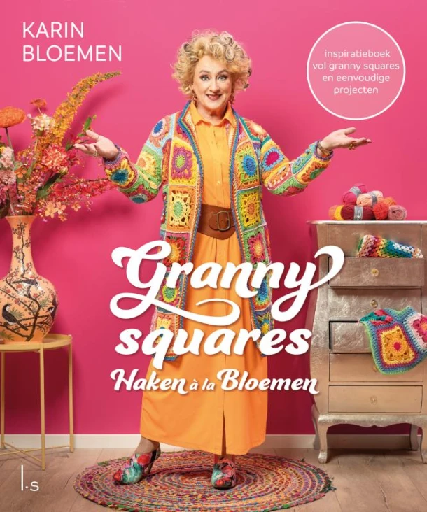 Granny squares – Karin Bloemen – boek cover