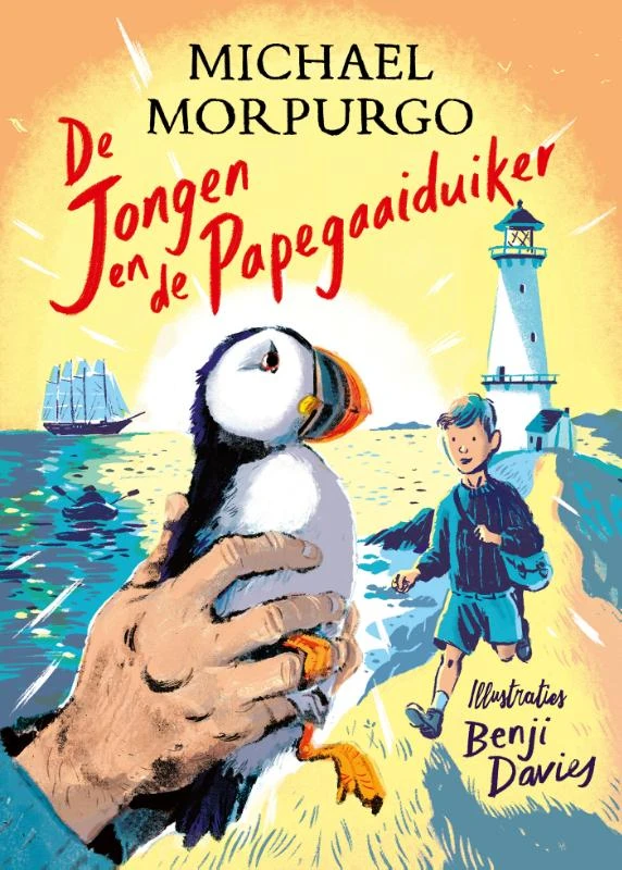 De jongen en de papegaaiduiker – Michael Morpurgo – boek cover
