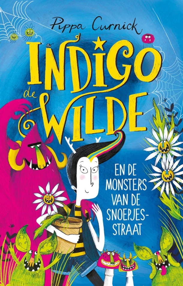 Indigo de Wilde en de Monsterpost – Pippa Curnick – boek cover