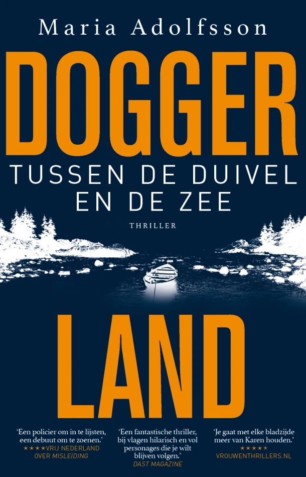 Tussen de duivel en de zee – Maria Adolfsson – boek cover