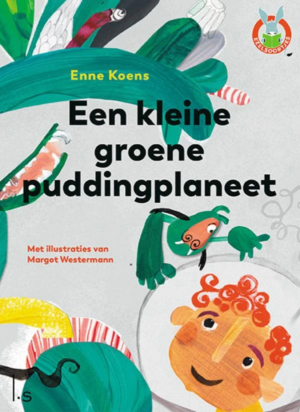 Een kleine groene puddingplaneet – Enne Koens – boek cover