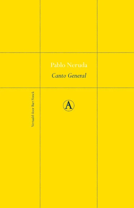 Canto general – Pablo Neruda – boek cover