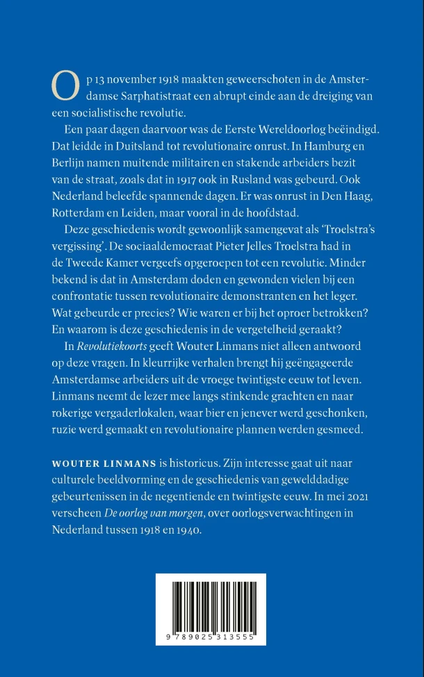 Revolutiekoorts – Wouter Linmans – boek cover