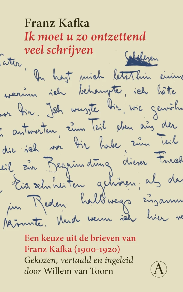 Ik moet u zo ontzettend veel schrijven – Franz Kafka – boek cover