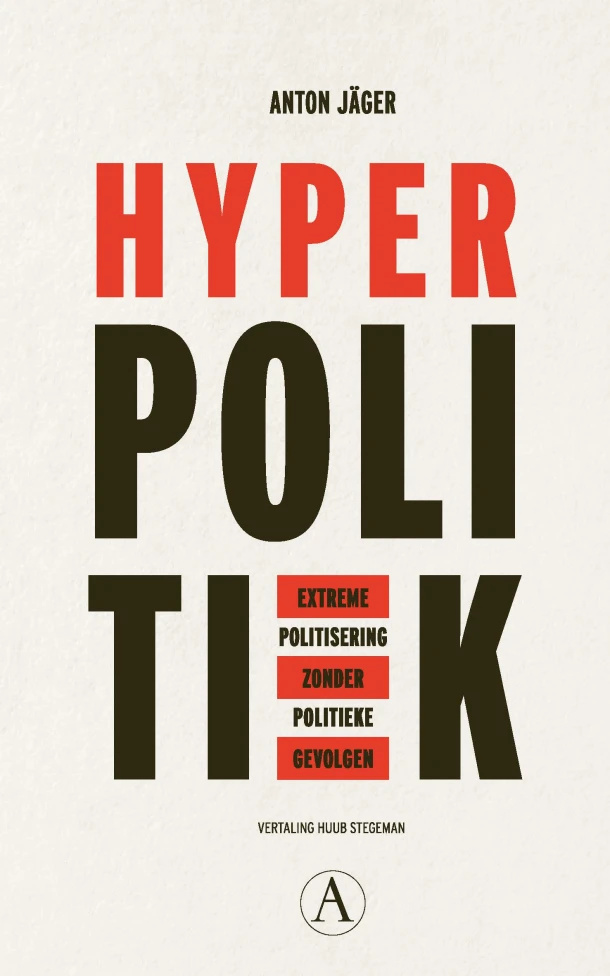Hyperpolitiek – Anton Jäger – boek cover