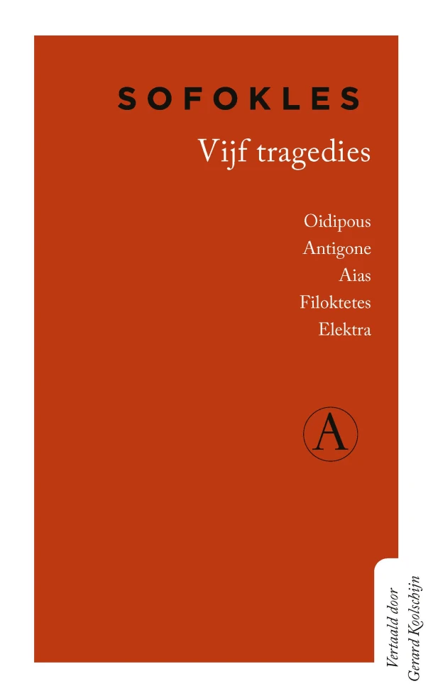 Vijf tragedies – Sofokles – boek cover