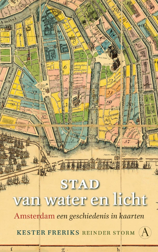 Stad van water en licht – Kester Freriks – boek cover