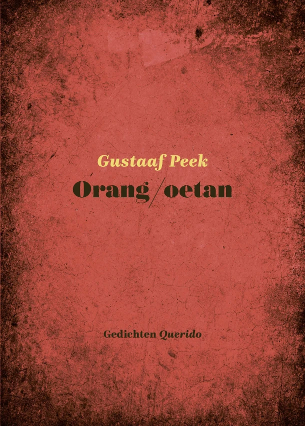 Orang/oetan – Gustaaf Peek – boek cover