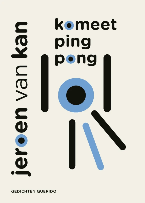 komeet ping pong – Jeroen van Kan – boek cover