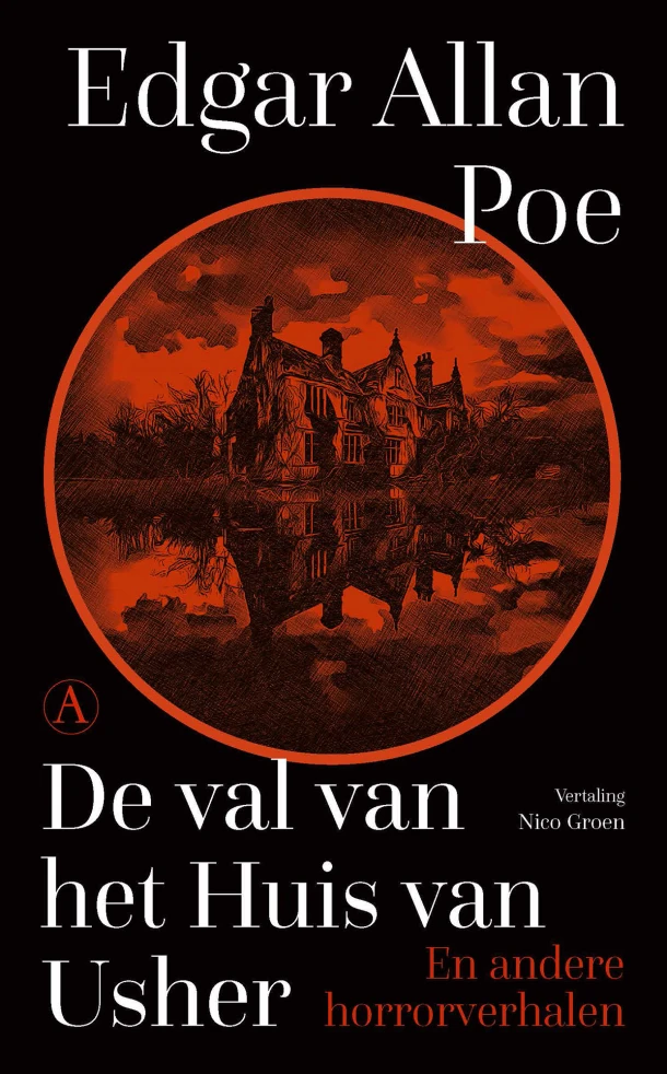 De ondergang van het Huis Usher – Edgar Allan Poe – boek cover