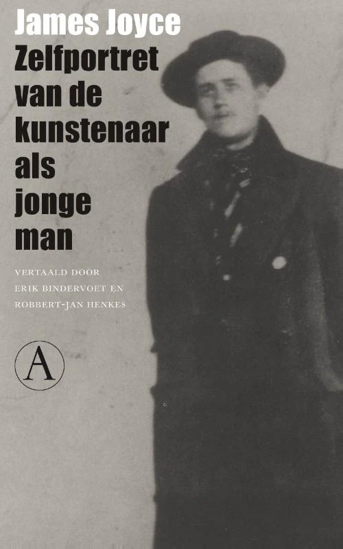 Zelfportret van de kunstenaar als jonge man – James Joyce – boek cover
