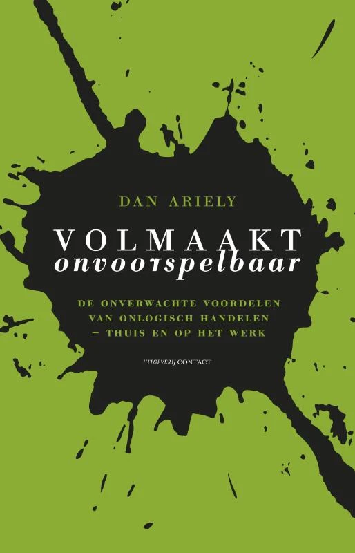 Volmaakt onvoorspelbaar – Dan Ariely – boek cover
