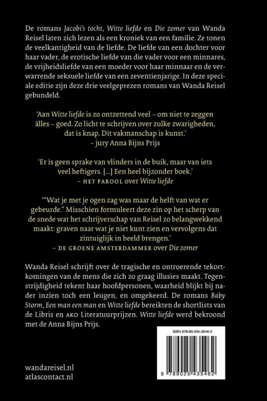 Jacobi's tocht, Witte liefde, Die zomer – Wanda Reisel – boek cover