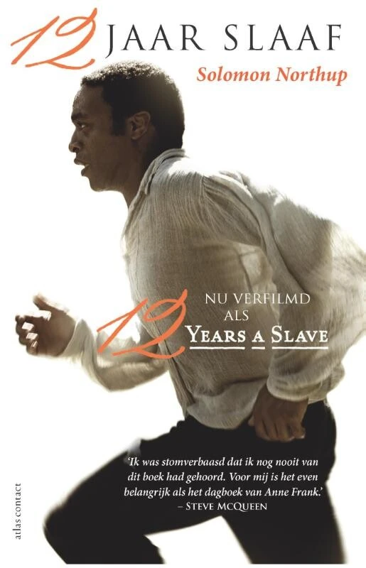 12 Jaar slaaf – Solomon Northup – boek cover